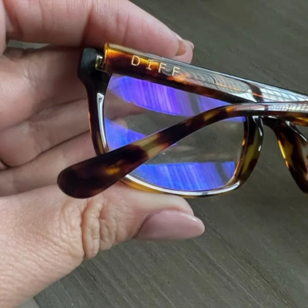 Diff eyewear reese  bluelight glasses new